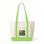 Botanical garden canvas bag