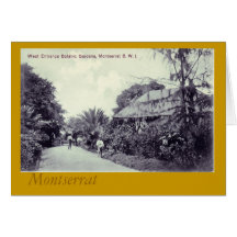 Botanical Garden, Montserrat Card