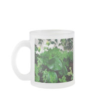 Botanical Garden with White Flowers Mugs