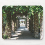 Botanical walkway mouse pads