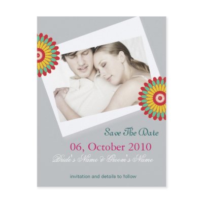 Both of Us - Save the Date card Post Cards by kool27
