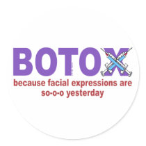 BOTOX because facial expressions are so yesterday