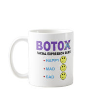 BOTOX facial expression guide Mugs