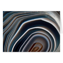 Botswana agate greeting card