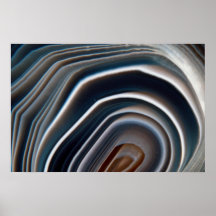 Botswana agate poster