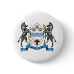 Botswana coat of arms pin