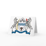 Botswana Coat of Arms Greeting Card