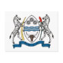 Botswana Coat of Arms Postcard