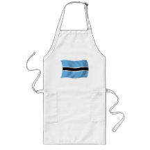 Botswana Flag Apron