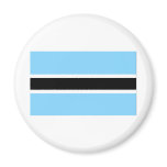 Botswana Flag Fridge Magnets