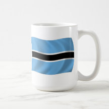 Botswana Flag Mug