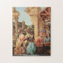 Botticelli - Adoration of the Magi Detail puzzle