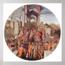 Botticelli-Adoration of the Magi (London) [2 Print