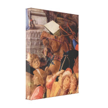 Botticelli - Adoration of the Magi (London) Canvas Print