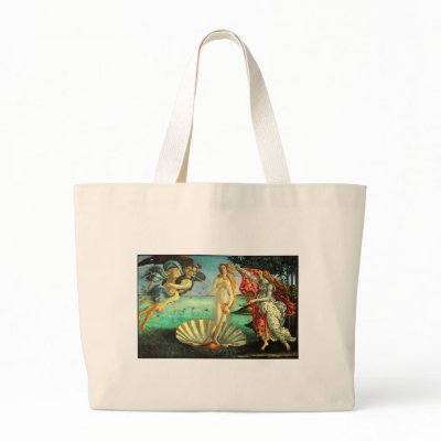 Botticelli Birth of Venus Tote Bag by Something4All