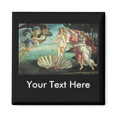 Botticelli - Birth of Venus Refrigerator Magnets by Sexylovegifts