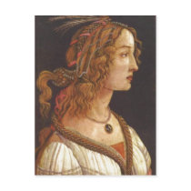 Botticelli, Sandro Portr?t einer jungen Frau (Simo