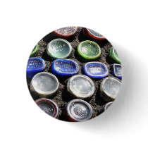 Bottle Art "Upcycled" bottles Photography Pinback Button