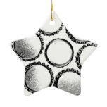 Bottle Cap Art - Beer Love Christmas Tree Ornament