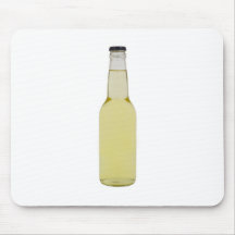 Bottle of beer mousepad