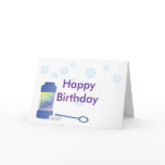 Bottle of Bubbles Cards