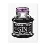 Bottle of Sin postcard
