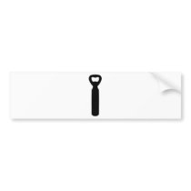 bottle opener icon bumper stickers
