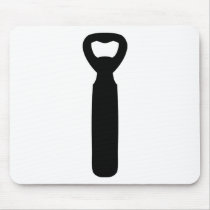 bottle opener icon mouse pad