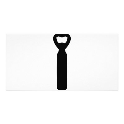 bottle opener icon custom photo card by TomaniacLines
