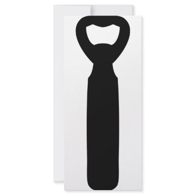 bottle opener icon rack card by TomaniacLines