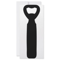 bottle opener icon rack card