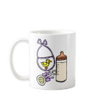 bottle rattle bib lavender coffee mug