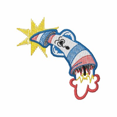 Bottle Rocket Embroidered Shirt by ZazzleEmbroidery
