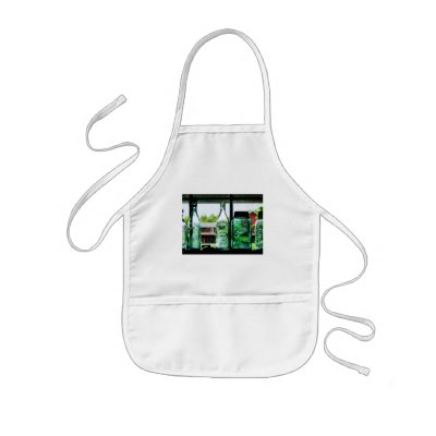 Bottles and Canning Jars Apron by SusanSavad