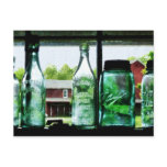 Bottles and Canning Jars Postcard