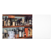 Bottles in General Store Photo Card Template
