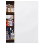 Bottles of Chemicals on Shelves Flyers