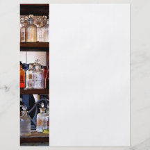 Bottles of Chemicals on Shelves Flyers