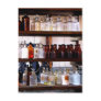 Bottles of Chemicals on Shelves Postcards