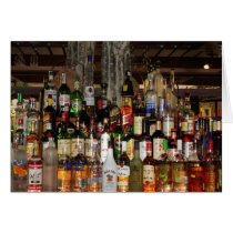 Bottles of Liquor Card