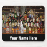 Bottles of Liquor Mouse Mat