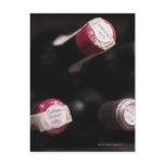 Bottles of wine, close-up, Sweden. Post Cards