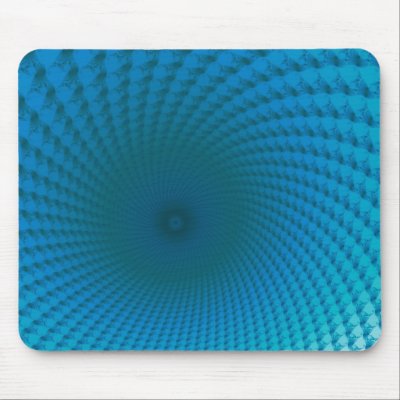 Bottom of the Deep Blue Sea Mousepad by JamesOakley