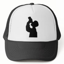 bottoms up - beer boozer mesh hat