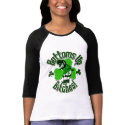 Bottoms Up Bitches Irish Humour t-shirts