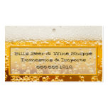 BOTTOMS UP BUSINESS CARD TEMPLATE
