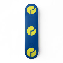 Botucatu Saopaulo Brasil, Brazil flag Skateboard Deck
