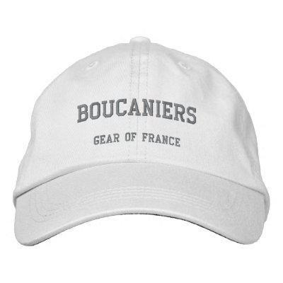 BOUCANIERS, Gear of France Embroidered Baseball Caps BOUCANIERS, Gear of France Embroidered Baseball Caps