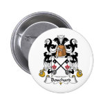 Bouchard Family Crest Pinback Buttons