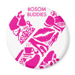 Bouchers Bosom Buddies Fridge Magnets